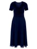 Vera Mont Cocktailkleid im Glitzer-Look in Patch Dark Blue/Dark Blue