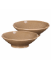 Ritzenhoff & Breker 2er Set Servierschalen Sahara ø 24 cm in Hellbraun