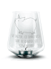 Mr. & Mrs. Panda Teelichthalter Einhorn Schwein mit Spruch in Transparent