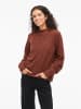 Vila Strickpullover in Burnt Henna