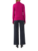comma CI Strickpullover langarm in Pink