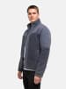 STONE HARBOUR Plüschjacke Riveen XX in Blue Grey