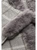 VIRITA Women Poncho in Wollweiss