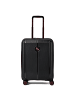 Polestream Paris 4 Rollen Kabinentrolley 55 cm mit Dehnfalte in black metallic