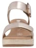 remonte Sandalen in Gold
