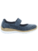 rieker Sportlicher Slipper in blau