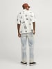 Jack & Jones Hawaii-Hemd in Buttercream