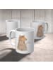 Mr. & Mrs. Panda Kindertasse Alpaka Fahne ohne Spruch in Weiß