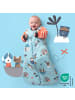 Schlummersack Babyschlafsack, 3.5 TOG in Hellblau-Rot