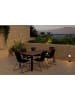 ebuy24 Schwarz 90 x 205 cm