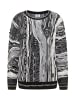 Carlo Colucci Strickpullover Fazzi in Anthrazit