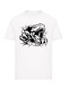 F4NT4STIC T-Shirt T Rex Burst Abenteuer in weiß