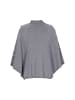 DreiMaster Klassik Women Poncho in grey melange