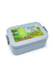 Mr. & Mrs. Panda Snack Box Schildkröte Pause Design mit Spruch in Blau Pastell