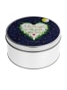 Mr. & Mrs. Panda Kaffeedose Love u to the moon & back mit Spruch in Bunt