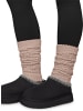 normani 2 Paar Strickstulpen mit wärmender Wolle in Beige/Wollweiß
