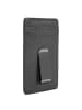 Police Kreditkartenetui RFID Schutz Leder 7 cm in black