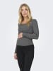 ONLY Top in Dark Grey Melange