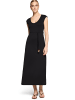 Zero  Maxikleid mit Gürtel in Black Beauty