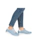 remonte Sneaker in Blau/Weiß