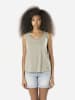 KOROSHI Damen-Tanktop mit Nieten in khaki