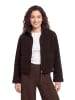 CARTOON Sweatjacke langarm in Dunkelbraun