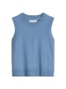 Marc O'Polo DENIM Pullunder regular in Medium Blue Melange