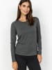 soyaconcept T-shirt SC-TAMAR 1 in 99780 DK GREY MELANGE