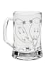 Mr. & Mrs. Panda Gravur Bierkrug Axolotl Freundin ohne Spruch in Transparent