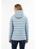 DreiMaster Damen Wattierte Winterjacke in Hellblau