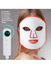 Paloma Beauties LED-Gesichtsmaske Lichttherapie 4 Farben in Weiß