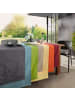 Erwin Müller Jacquard, Baumwollmischung Outdoor-Mitteldecke Terrassa in orange