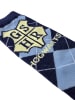 Harry Potter 3er Pack Harry Potter Socken Hedwig Gleis 9 3/4 Strümpfe in blau/weiß