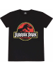 Jurassic Park T-Shirt "Classic Logo T-Shirt" in Schwarz