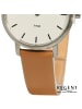 Regent Armbanduhr-Analog hellbraun mittel (ca. 31mm) Regent Lederarmband