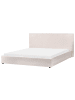Beliani Wasserbett LAVAUR in Weiß - (W) 203 x (H) 100 x (L) 220 cm