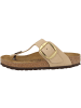 Birkenstock Zehensandale Gizeh Big Buckle Nubukleder normal in beige