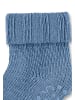 Sterntaler ABS Krabbelsocken Wolle in mittelblau