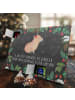 Mr. & Mrs. Panda Adventskalender Capybara Blume mit Spruch in Kreidetafel