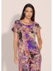 MADELEINE Jerseyshirt mit Unikat-Print in ultraviolett / multicolor