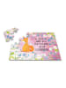 Mr. & Mrs. Panda Puzzlespiel Einhorn Wunsch mit Spruch in Rot Pastell
