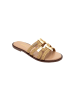 Les Tropéziennes par M Belarbi Ledersandalen Les Gina Gold
