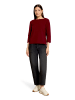 BETTY & CO Casual-Shirt mit Struktur in Fall Burgundy