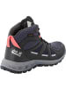 Jack Wolfskin Wanderschuhe Woodland 2 Texapore Mid in Schwarz-gemustert