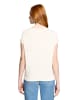 CARTOON Casual-Shirt mit Rippbündchen in Patch Cream/Gold
