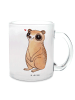 Mr. & Mrs. Panda Tee Tasse Plumplori Glücklich ohne Spruch in Transparent