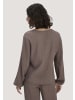 Hessnatur Hessnatur Bluse Relaxed aus reiner Bio-Baumwolle in mocca