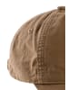 Camel Active Cap aus reiner Baumwolle in Schlammbraun