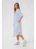 Kaffe Kleid KAsara Loose fit in Blue/White Stripe