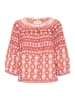 Cream Langarm - Hemd CRTiah Loose fit in Ethnic Geometric Pale
